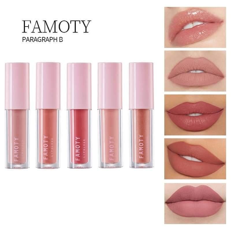 FAMOTY Lipstick Set (P-33)
