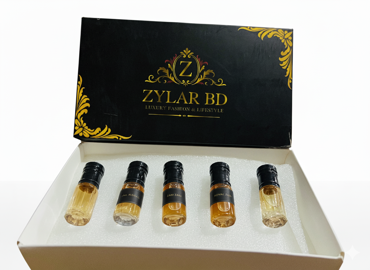 Attar Set (Al Faras, Amir Al Ud, Zam Zam, Royal Ud & Ud) ( 3 ML )