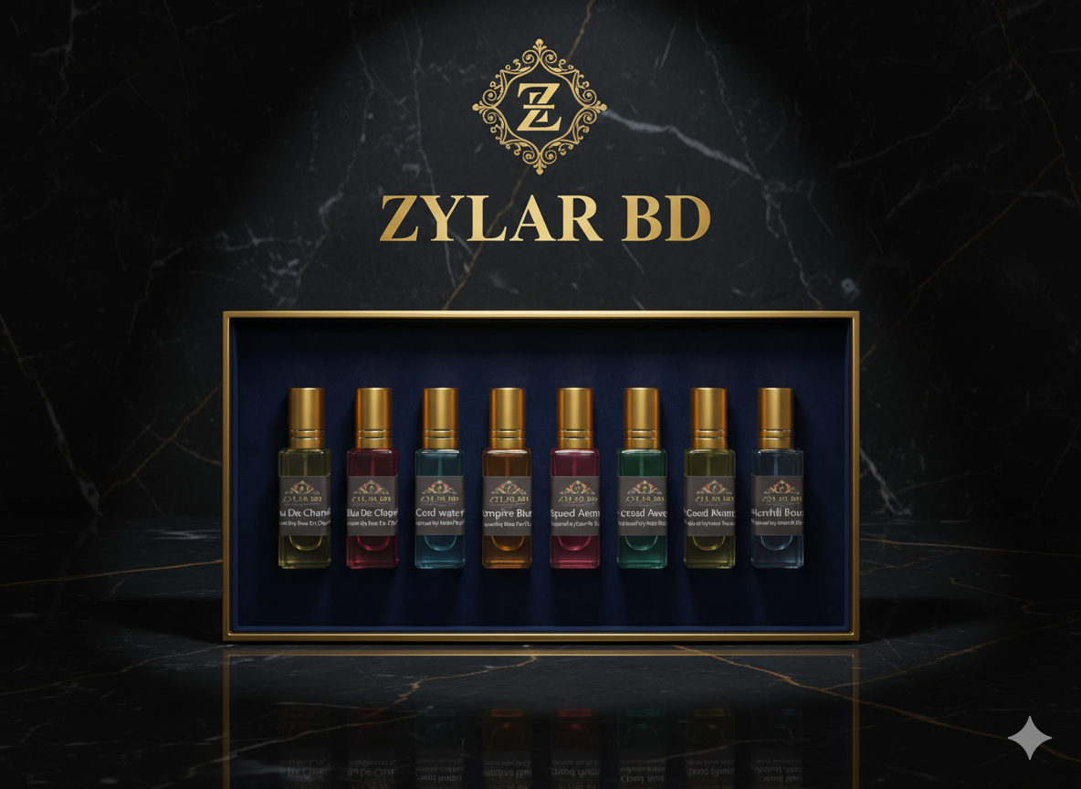 Premium Men’s Collection – ZYLAR BD Perfume Oils ( 6 ML ) Per Bottle