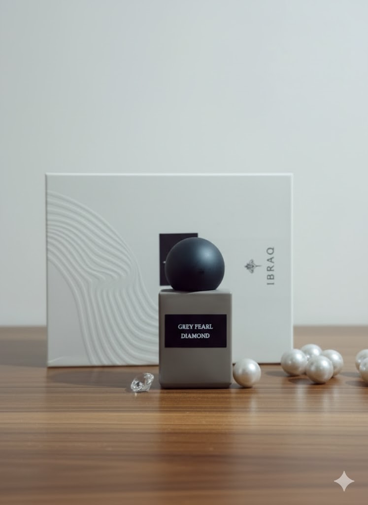 🤍 IBRAQ Grey Pearl Diamond ( 10 ML )