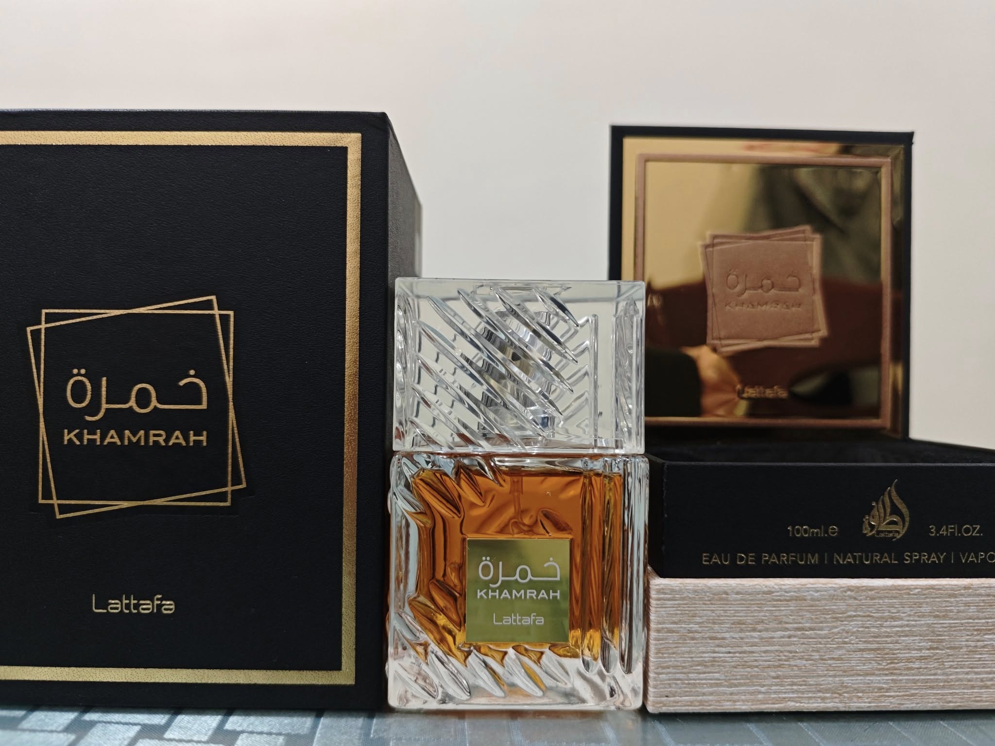Lattafa Khamrah Eau de Parfum (Unisex) ( 10 ML )