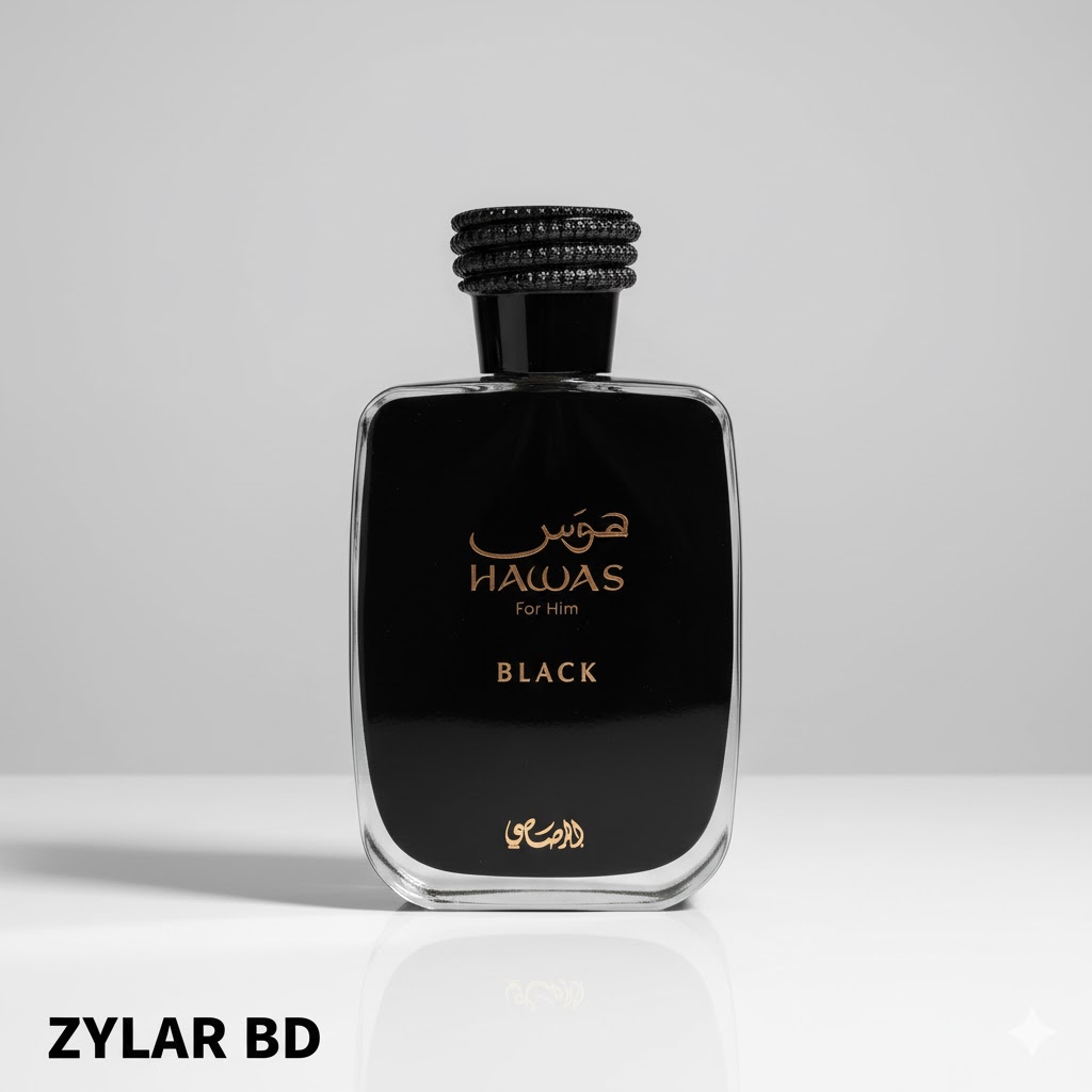 Rasasi Hawas Black For Him Decant ( 3 ML )