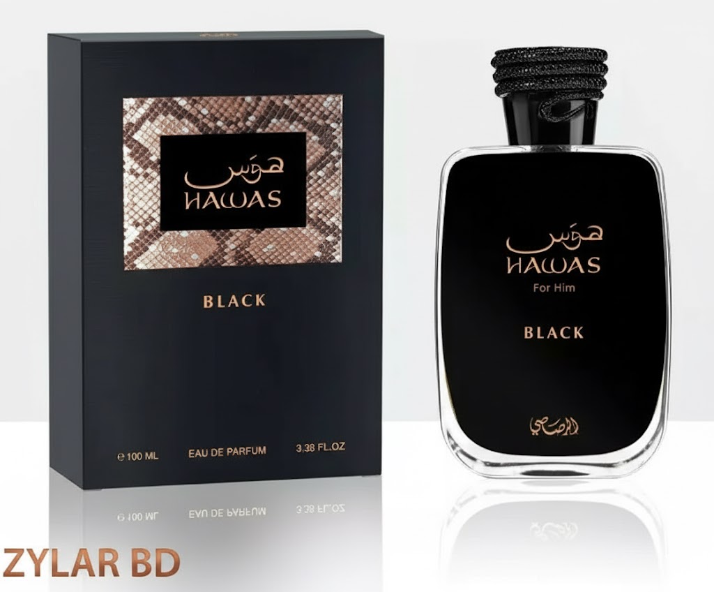 Rasasi Hawas Black For Him Decant ( 10 ML )