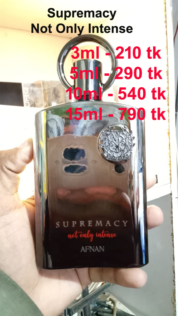 Afnan Supremacy Not Only Intense – 3 ML